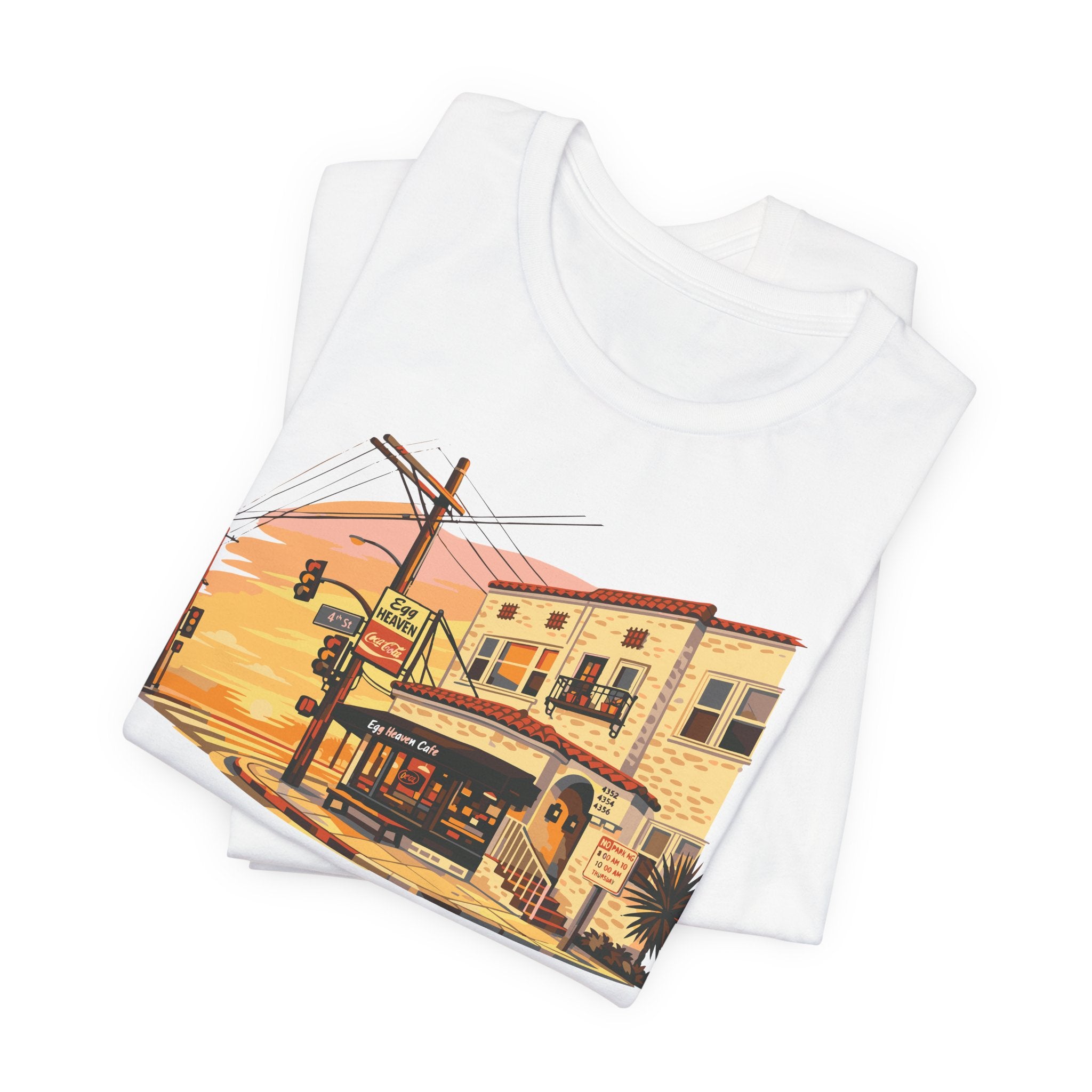 Egg Heaven Special Edition T‑Shirt — Sunrise Corner Tee