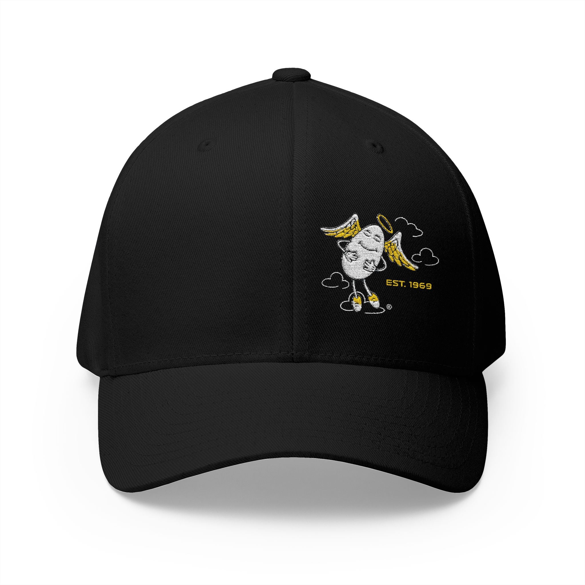 Embroidered Egg Angel Baseball Cap