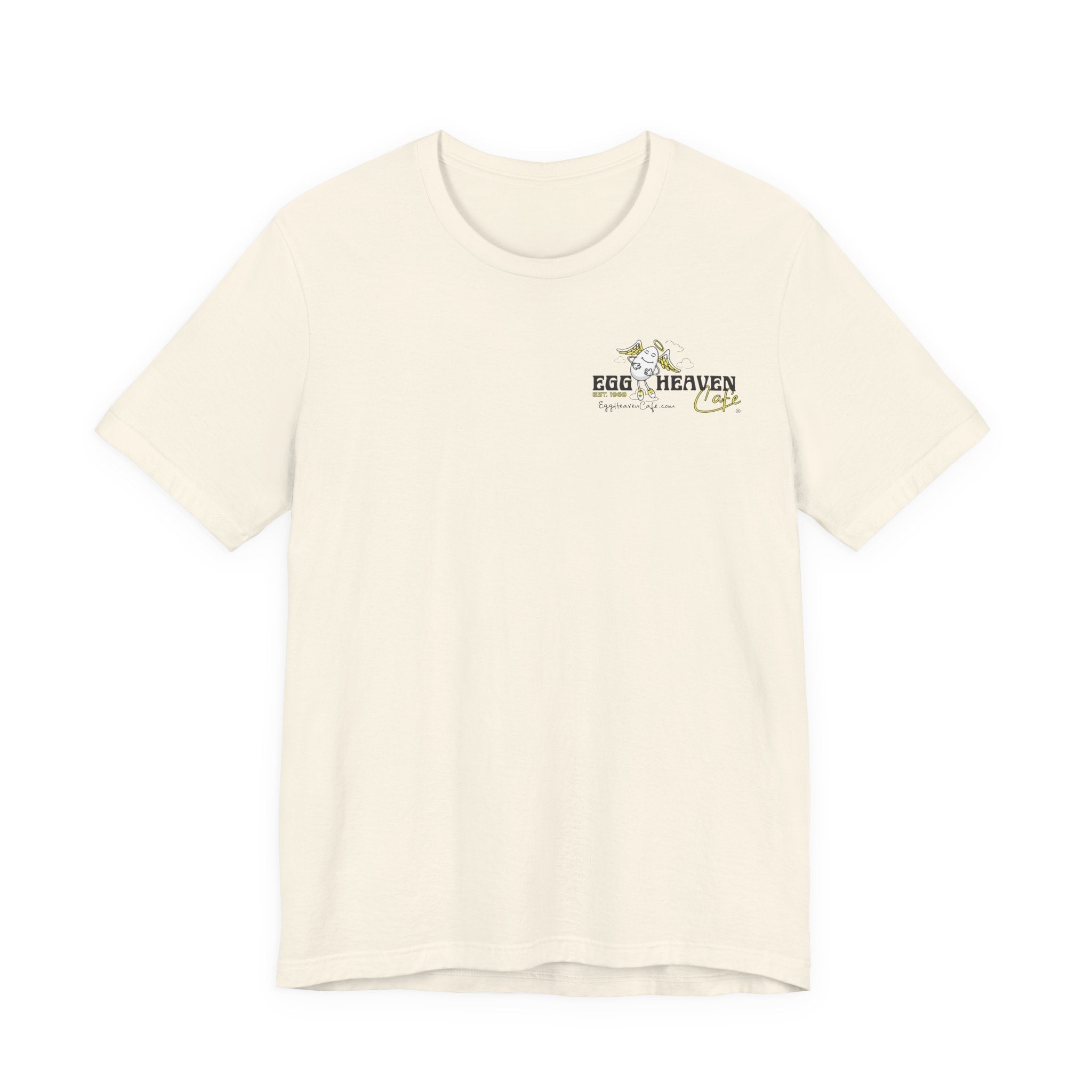 Egg Heaven Cafe Building Corner Illustration T-Shirt