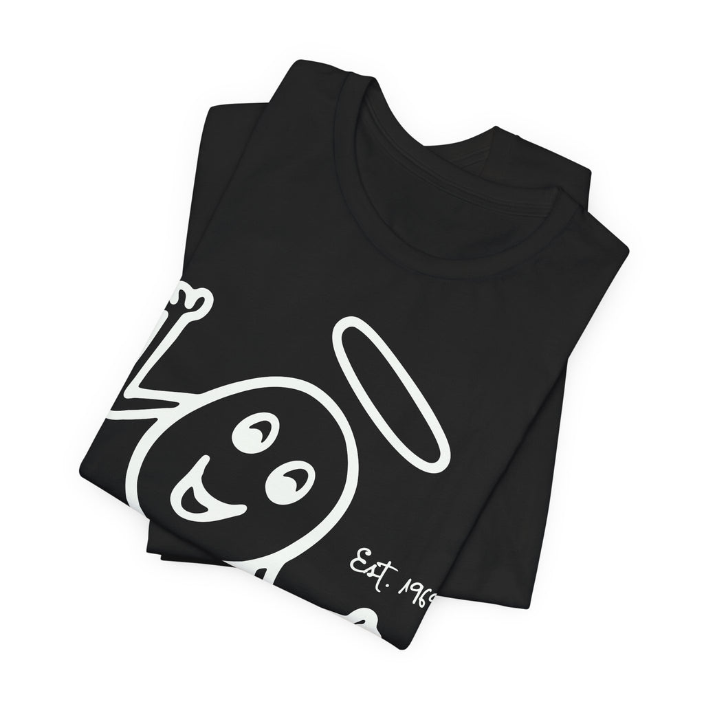 Egg Heaven OG Egg Angel T-Shirt — Retro Logo & Long Beach Café Building Shirt